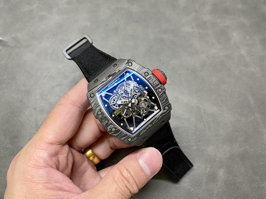 Best Fake Richard Mille Replica Watch RM 35-01 Rafael Nadal NTPT Carbon Limited Edition