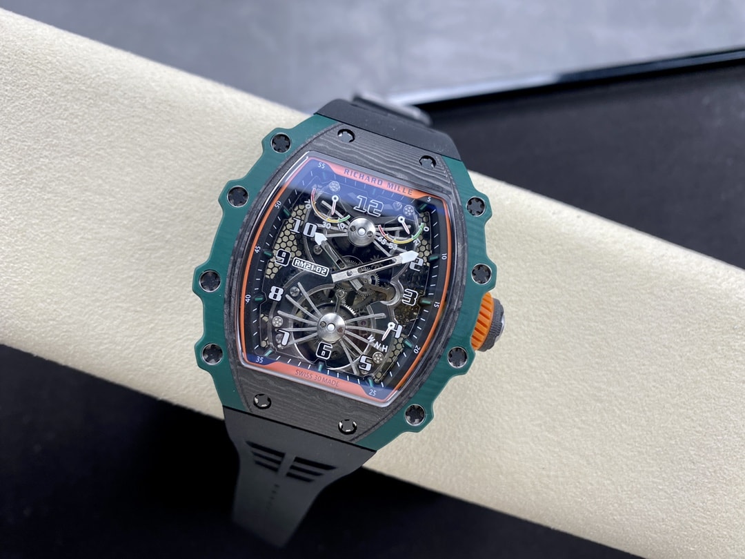 Best Fake Richard Mille Replica Watch RM 21-02 Manual Winding Tourbillon Aerodyne Limited Edition RMF