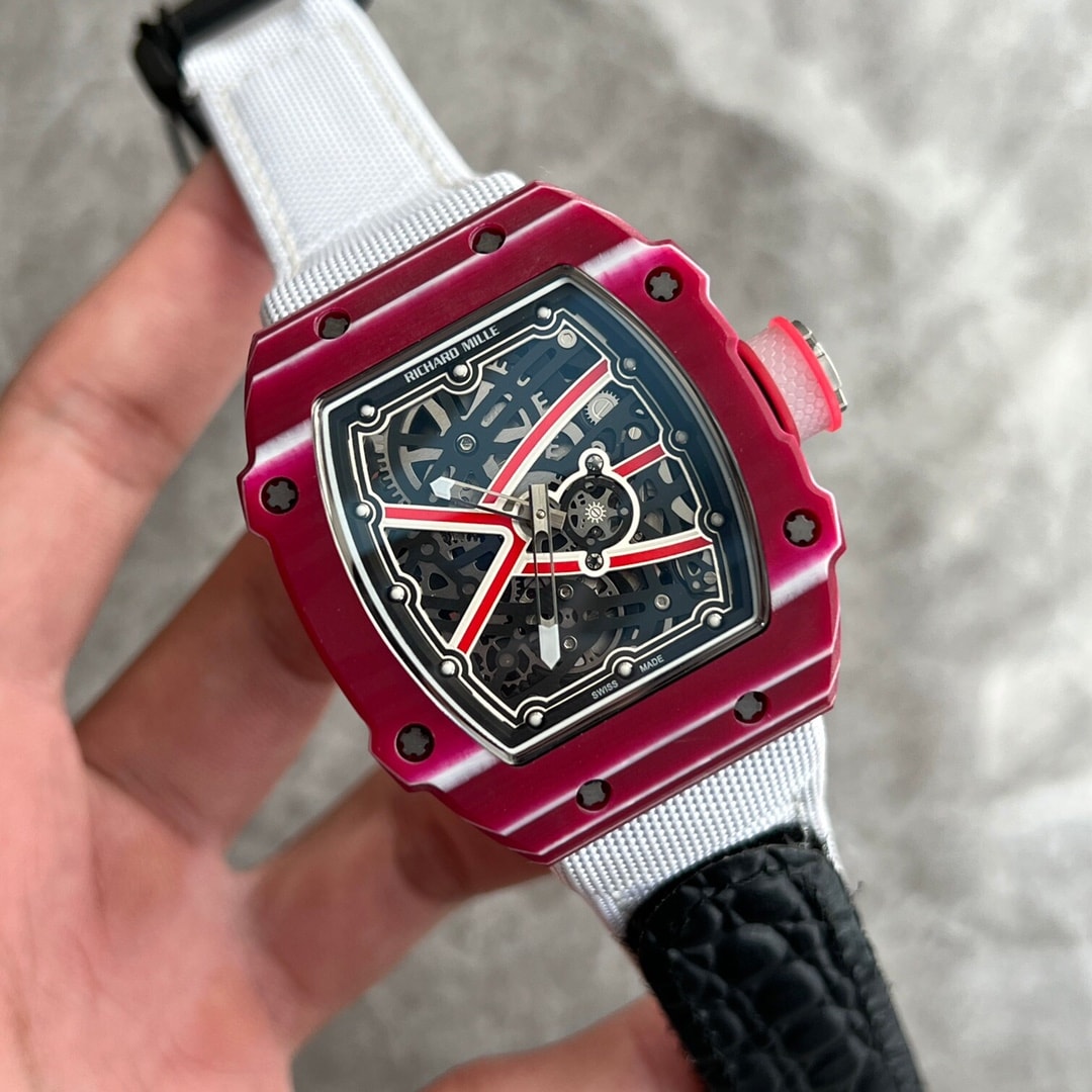 Fake Richard Mille Replica Watch RM 67-02 Automatic Winding Extra-Thin "Mutaz Essa Barshim"