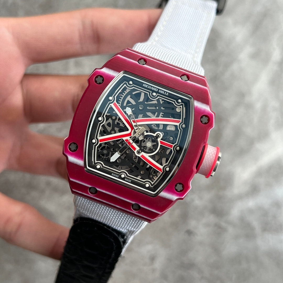 Fake Richard Mille Replica Watch RM 67-02 Automatic Winding Extra-Thin "Mutaz Essa Barshim"