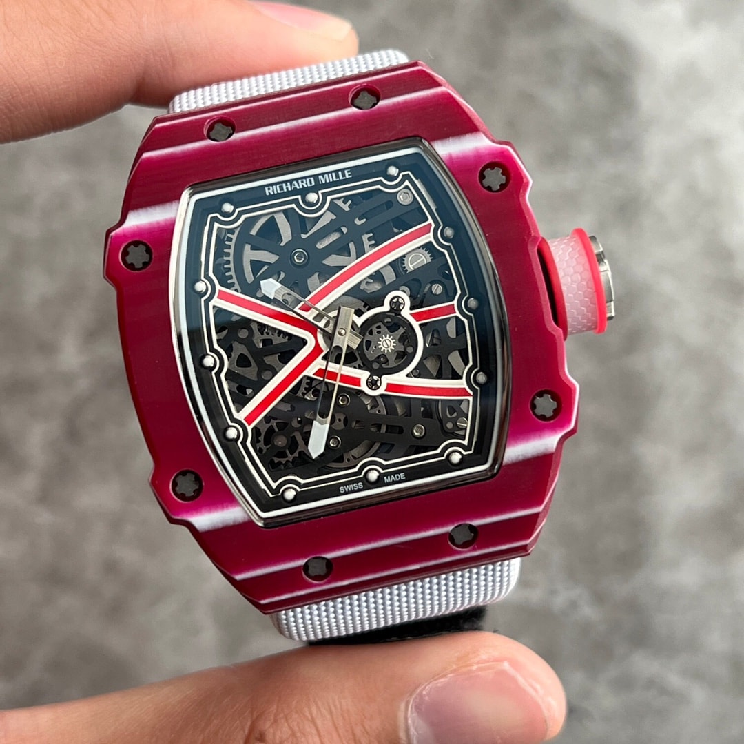 Fake Richard Mille Replica Watch RM 67-02 Automatic Winding Extra-Thin "Mutaz Essa Barshim"