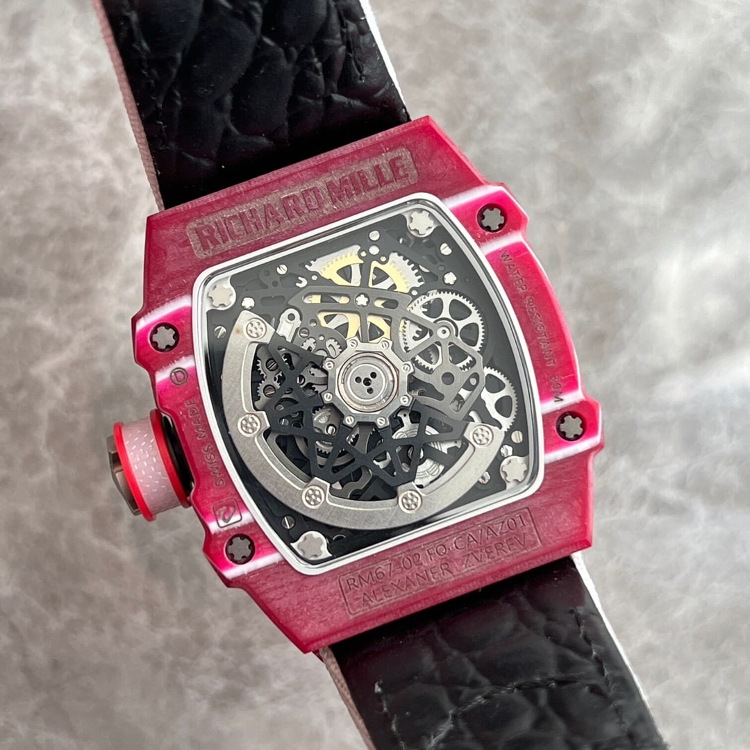 Fake Richard Mille Replica Watch RM 67-02 Automatic Winding Extra-Thin "Mutaz Essa Barshim"