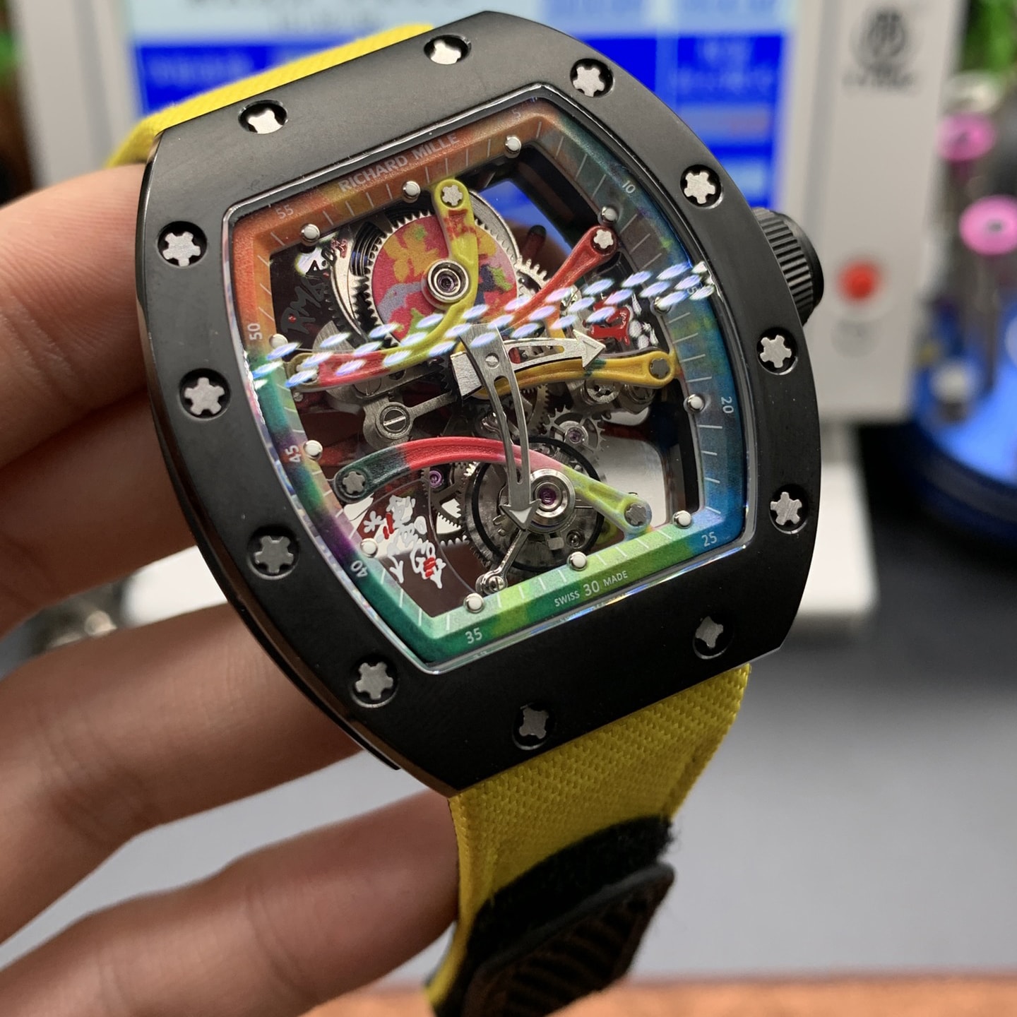 Fake Richard Mille Replica Watch RM 68-01 Tourbillon Cyril Kongo Limited Edition