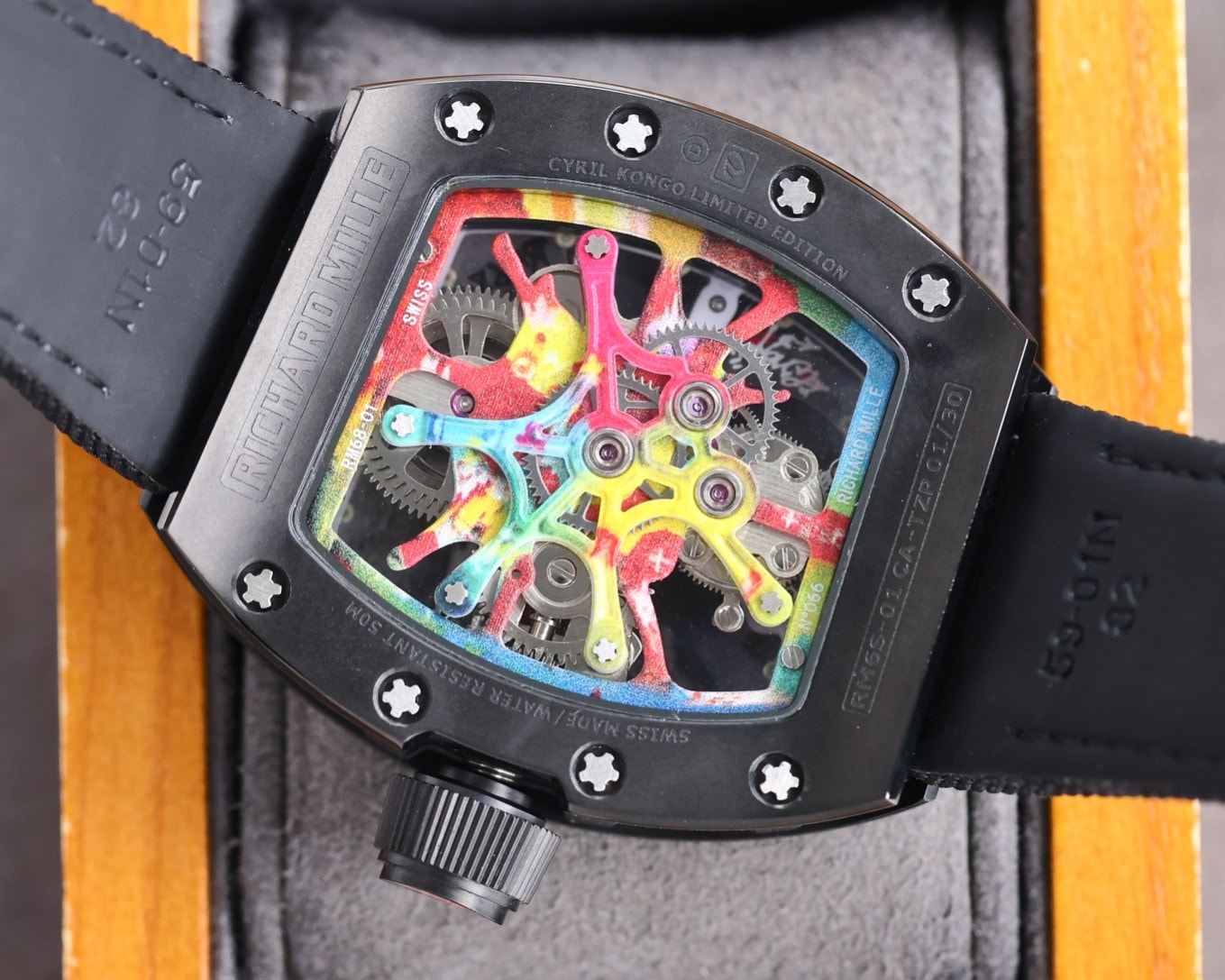 Fake Richard Mille Replica Watch RM 68-01 Tourbillon Cyril Kongo Limited Edition