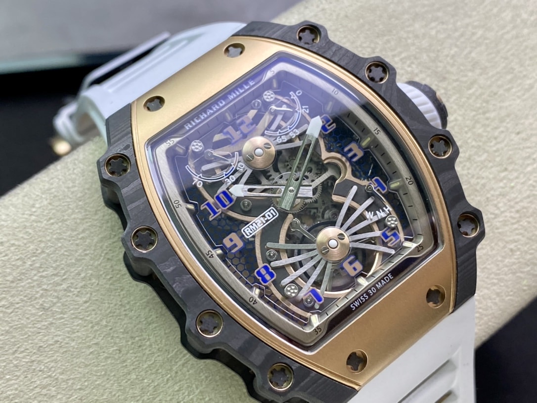 Fake Richard Mille Replica Watch RM 21-01 Tourbillon Aerodyne Limited Edition RMF