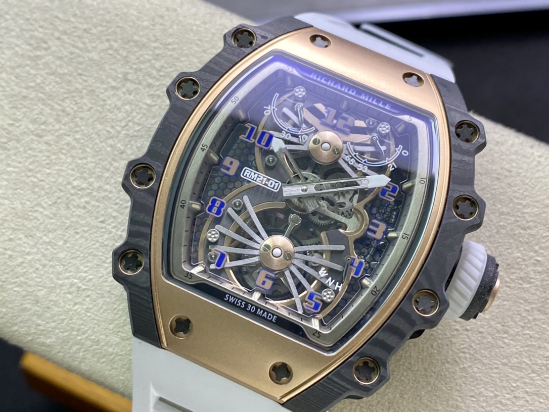 Fake Richard Mille Replica Watch RM 21-01 Tourbillon Aerodyne Limited Edition RMF