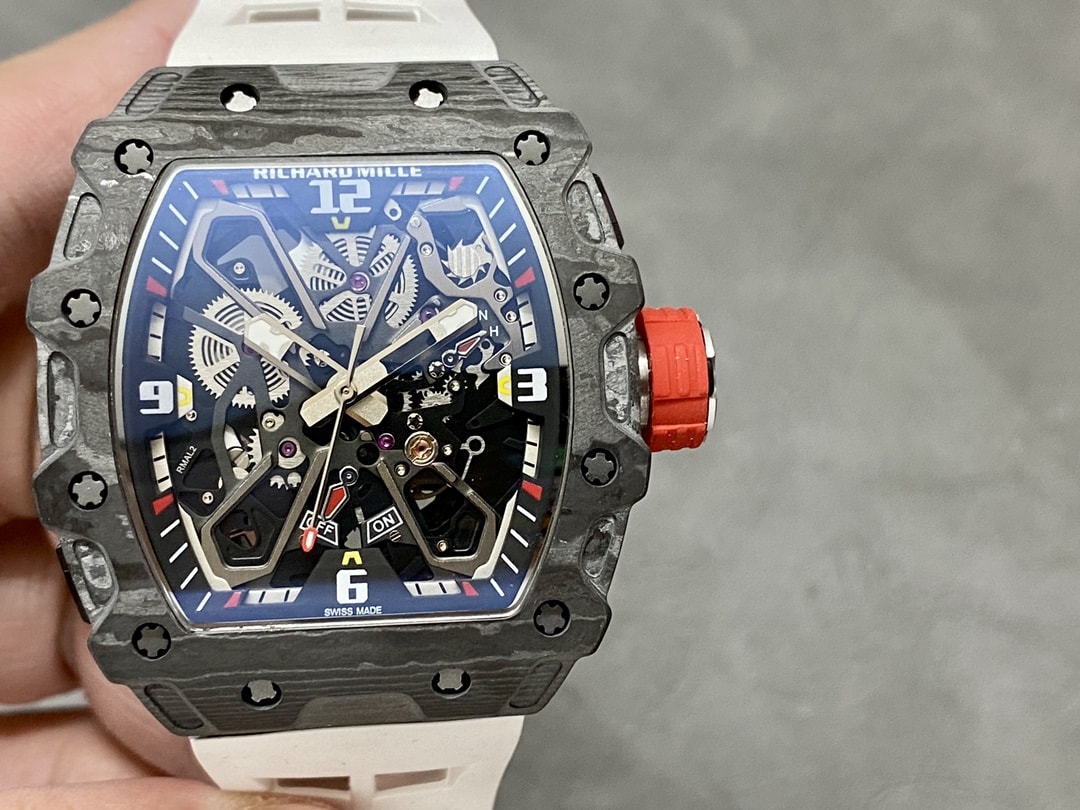 Fake Richard Mille Replica Watch RM 35-03 Automatic Winding Rafael Nadal Carbon TPT