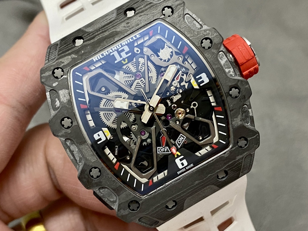 Fake Richard Mille Replica Watch RM 35-03 Automatic Winding Rafael Nadal Carbon TPT