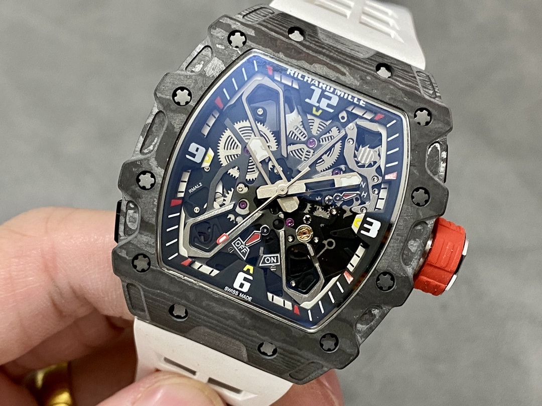 Fake Richard Mille Replica Watch RM 35-03 Automatic Winding Rafael Nadal Carbon TPT