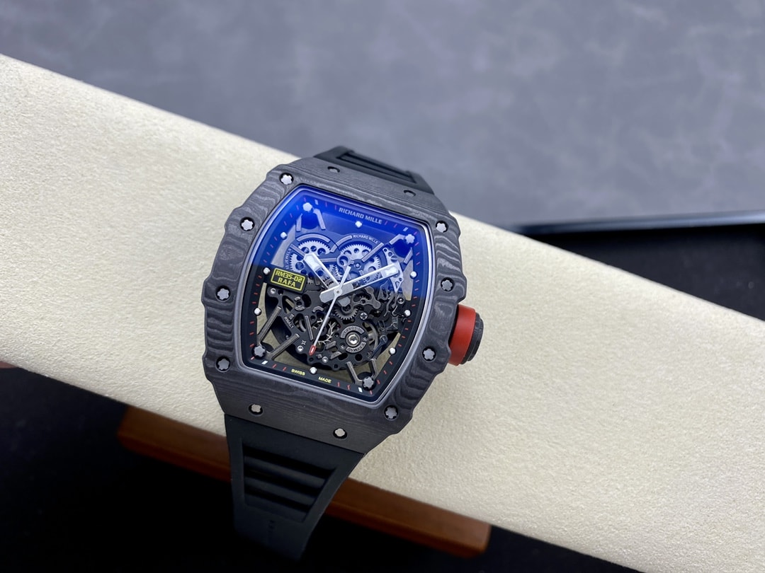 Fake Richard Mille Replica Watch RM 35-02 Rafael Nadal TPT Carbon