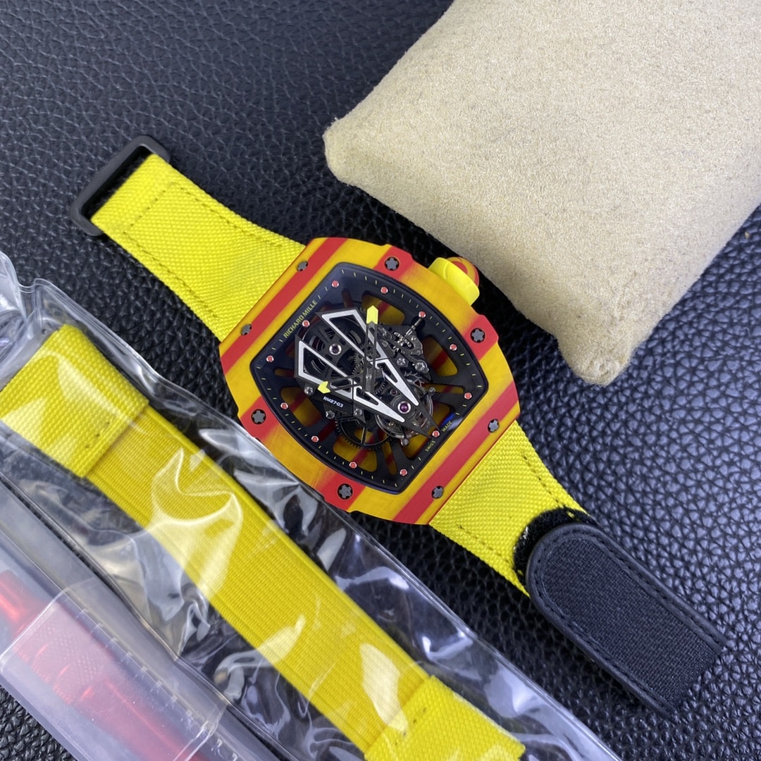 Fake Richard Mille Replica Watch RM 27-03 Tourbillon Rafael Nadal