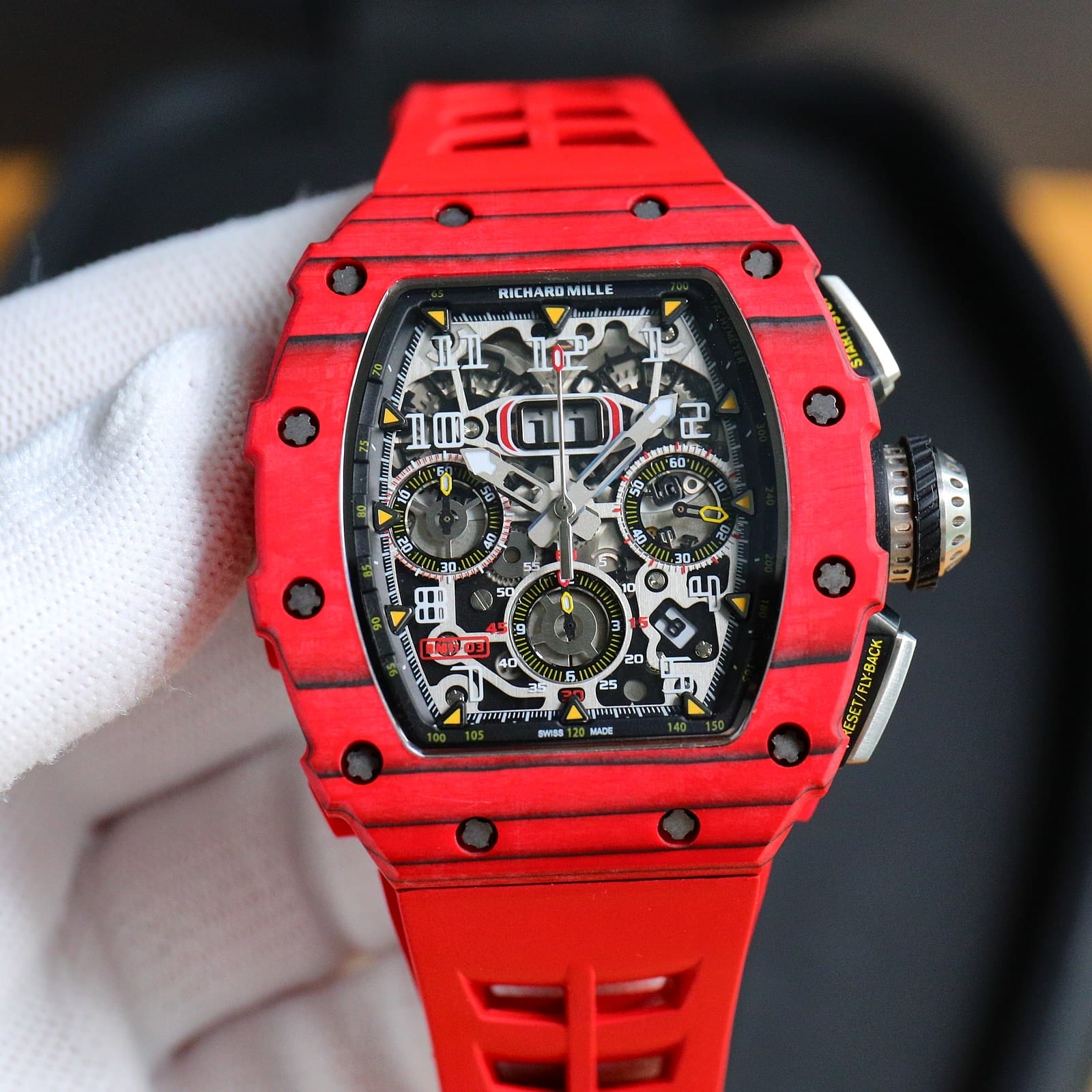 Fake Richard Mille Replica Watch RM 11-03 Automatic Flyback Chronograph Limited Edition