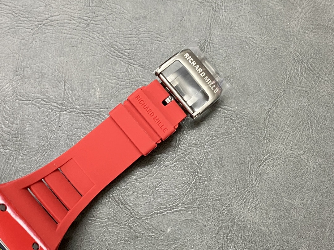 Fake Richard Mille Replica Watch RM 35-02 Rafael Nadal Red Quartz TPT