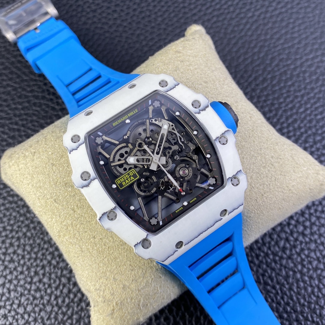 Fake Richard Mille Replica Watch RM 35-01 Rafael Nadal NTPT Carbon Limited Edition