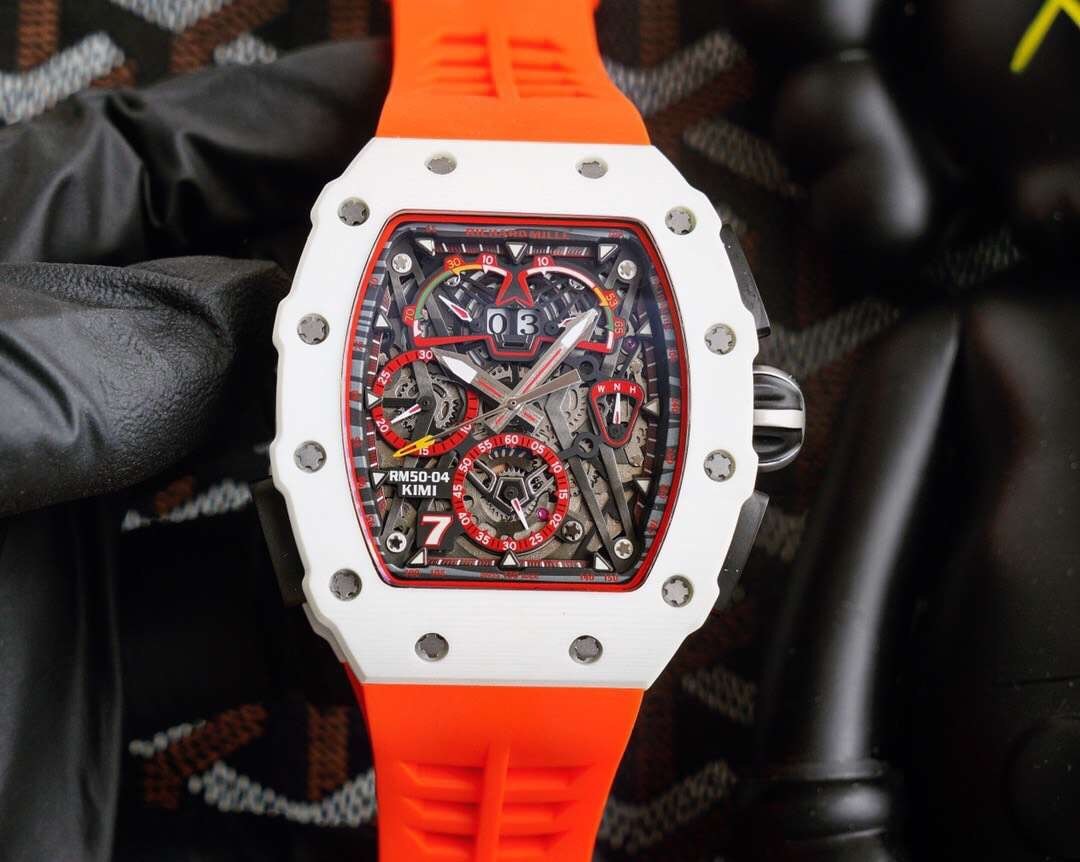 Fake Richard Mille Replica Watch RM 50-04 Tourbillon Chronographe Rattrapante Kimi RAIKKONEN Limited Edition