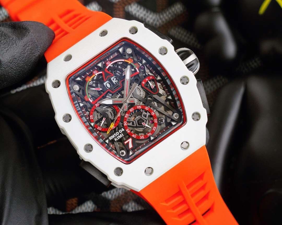 Fake Richard Mille Replica Watch RM 50-04 Tourbillon Chronographe Rattrapante Kimi RAIKKONEN Limited Edition