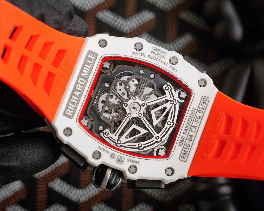 Fake Richard Mille Replica Watch RM 50-04 Tourbillon Chronographe Rattrapante Kimi RAIKKONEN Limited Edition