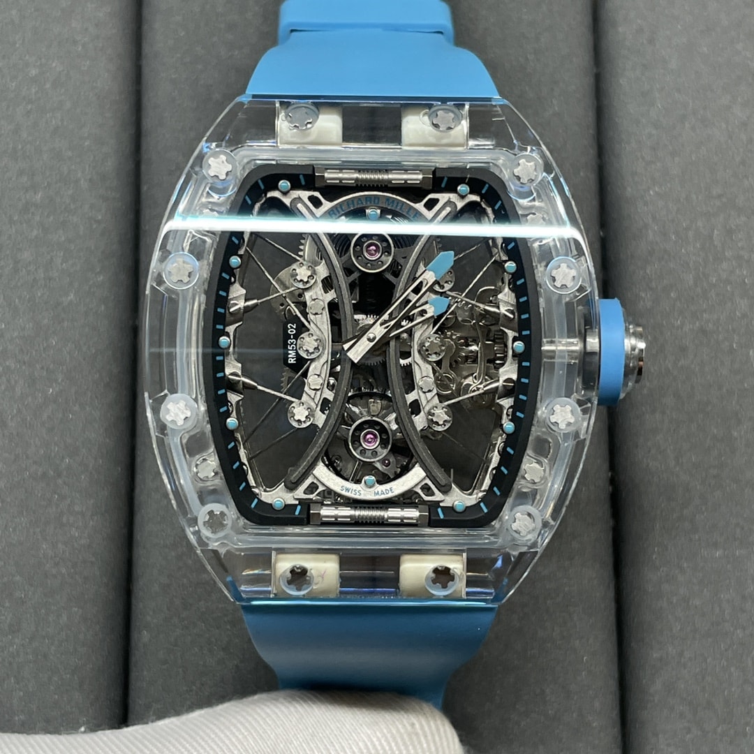 Fake Richard Mille Replica Watch RM 53-02 Tourbillon Sapphire Limited Edition