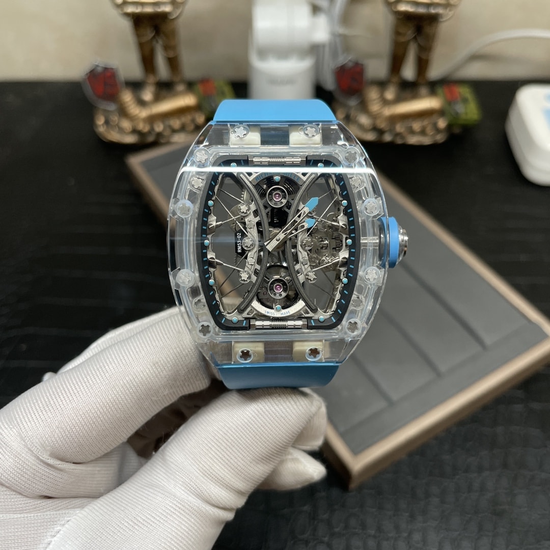 Fake Richard Mille Replica Watch RM 53-02 Tourbillon Sapphire Limited Edition